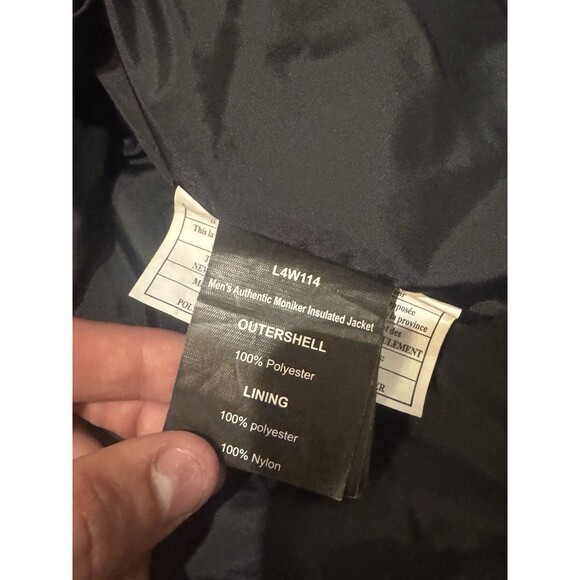 686 Jacket Mens XL Black Parka Hooded Thermal Infidry Snow Ski Snowboarding - Picture 7 of 7